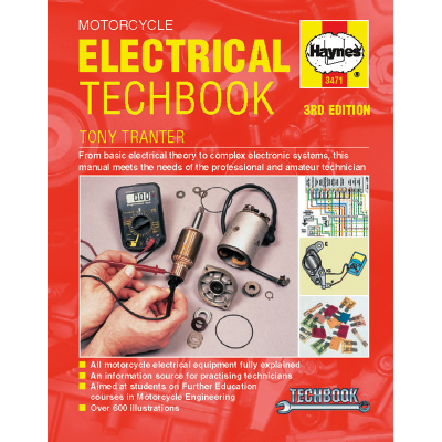 Manual de electricidad motocicleta HAYNES 3471