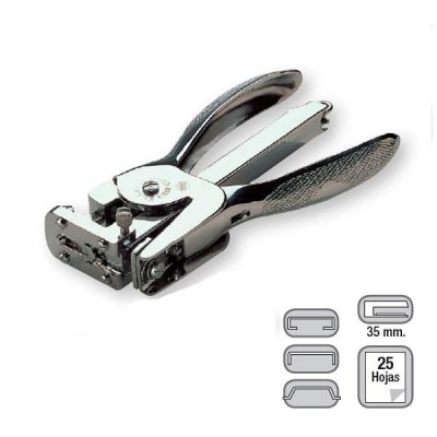 EL CASCO Grapadora tenaza M-85 cromo