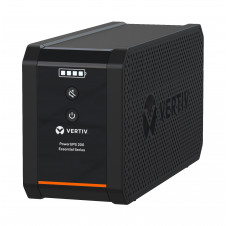 Vertiv PowerUPS 200 Essential PSA6E-600IT-SCH, 600VA/315 W, AVR, baterías sustituibles por el usuario, backup de batería, 4 tomas Schuko, garantía