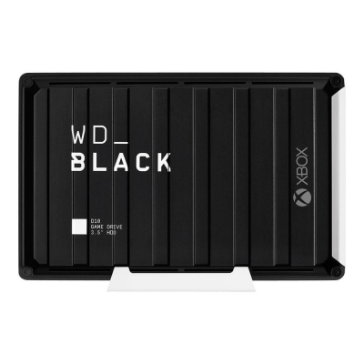 Disco duro externo wd western digital 12tb black d10 game drive for xbox one usb 3.2