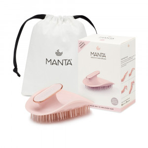 HEALTHY HAIR BRUSH ultra gentle #pink-rose gold 1 u
