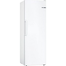 Congelador vertical Bosch GSN33VWEP, 176 x 60 x 65 cm, No Frost, 39dB, clase E, 229 kWh/año, 225 litros, Inverter, puertas reversibles, color blanco