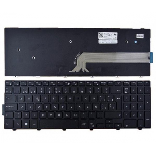 Teclado para portátil Dell Inspiron 15-5000 series 5521 / 5542 / 5547 negro