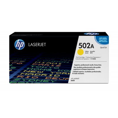 TONER HP 502A AMARILLO 4000PAG