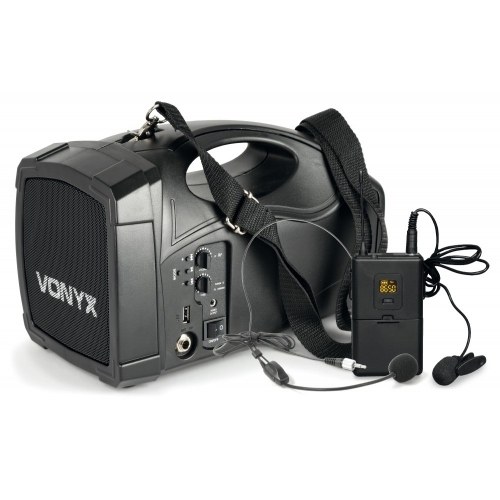 Megafono con Microfono y Bateria VONYX ST012