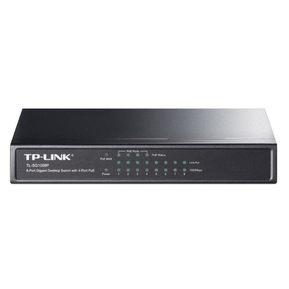 TP LINK TL-SG1008P Switch de de 8 puertos Gigabit Poe