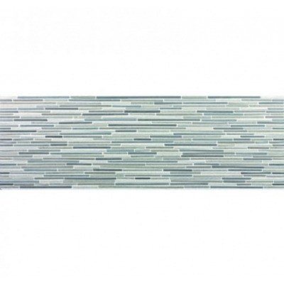 AZULEJO PASTA BLANCA 25 X 70 CM. FABRIC MIX GRIS