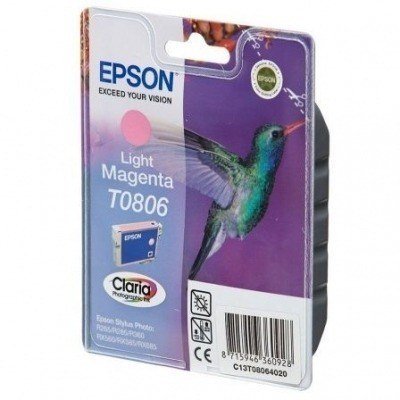 Epson T0806 Magenta Light Cartucho de Tinta Original - C13T08064011