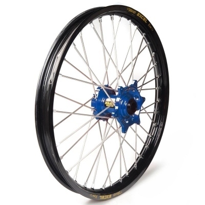 Rueda completa Haan Wheels aro negro 17-1,40 buje azul 1 43004/3/5 1 43004/3/5