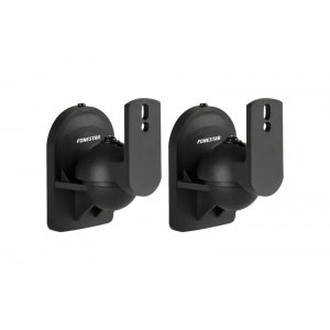 Pareja de soportes orientables de pared para altavoces Fonestar SAL-623N