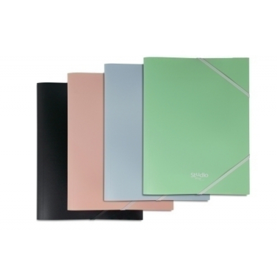 CARPETA SOLAP. PARDO PASTEL PP Fº ROSA - Pack de 10 unidades