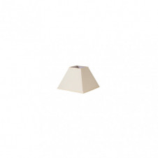 Pantalla Piramide Mezzo E27 Beis 15dx8dx11h Tejido Popelin