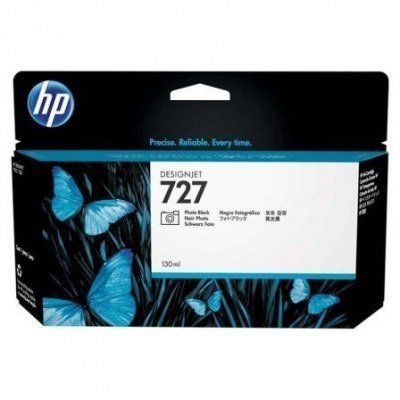 CARTUCHO NEGRO FOTOGRÁFICO HP DESIGNJET Nº727 - 130ML - COMPATIBLE SEGÚN ESPECIFICACIONES