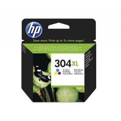 HP 304XL Color Cartucho de Tinta Original - N9K07AE