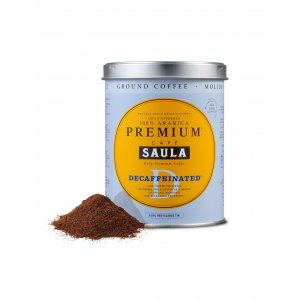 Café molido Saula 25124110, DESCAFEINADO, 250 gramos