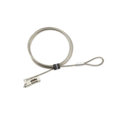 Slim NanoSaver 2.0 EQ cable antirrobo Plata 1,8 m