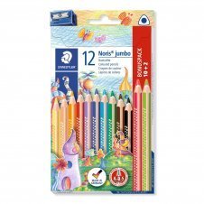 Staedtler 128 Negro, Azul, Burdeos, Marrón, Verde, Azul claro, Verde claro, Naranja, Melocotón, Rojo, Violeta, Amarillo 12 pieza(s)