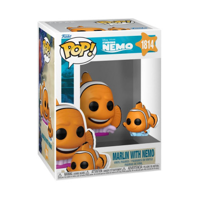 Funko pop & buddy: buscando a nemo - marlon w - nemo