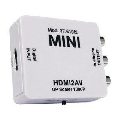 Conversor HDMI a RCA AV Video y Audio