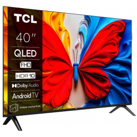 Televisión QLED TCL 40S5K, 40 pulgadas, Full HD, Smart TV, Google TV, Dolby Audio, WiFi, Bluetooth