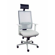Piqueras y Crespo Silla Horna sincro malla blanca bali blanco brazos blancos base blanca ruedas parque