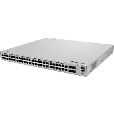 HUAWEI S310-48P4X,S310-48P4X,S310-48P4X (48*10/100/1000BASE-T PORTS(380W POE+), 4*10GE SFP+ PORTS, PLUGGABLE POWER SUPPLY) SWITCHING CAPACITY: 176GBPS FORWARDING: 131 MPPS INTERFACE : 48*10/100/1000B