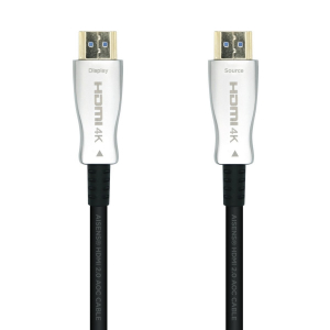 Aisens - Cable Hdmi V2.0 AOC Premium Alta Velocidad / Hec 4K@60Hz 18Gbps, A/M-A/M, Negro, 20M