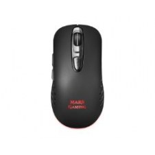 Ratón Mars Gaming Mecánico Rgb Rf 3200dpi Negro