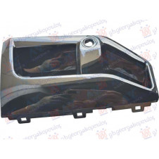 REJILLA DEL PARACHOQUES DELANTERO (ENTRADA DE AIRE) PINTADA DE NEGRO (CON SENSOR) (M-SPORT)