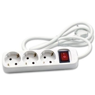 ENCHUFE PROTECTOR CEG.3 SAL.(REGLETA)