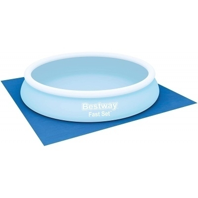 Bestway 58002 - tapiz de suelo para piscina 396x396 cm