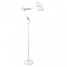 Flexo De Pie Articulable Rutilo 1xe27 Blanco 180x28x28 Cm
