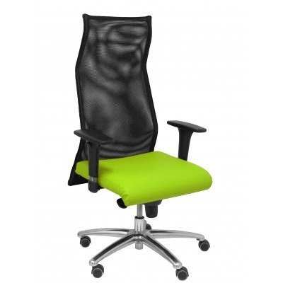 Sillon Albacete malla similpiel verde pistacho