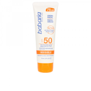 SOLAR ADN INVISIBLE crema solar facial SPF50 75 ml