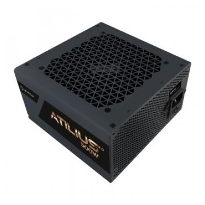 FUENTE DE ALIMENTACION UNYKA ATX UK212501 ATILIUS 2.0 BLACK 500W APFC 80+ BRONZE VENTILADOR 120mm UL
