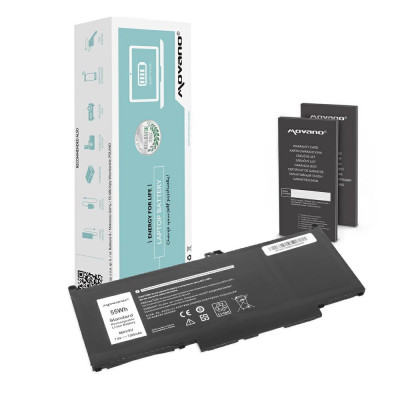 Batería compatible para portátil Dell 7300 - 7.6V | 7200 mAh | Marca Movano