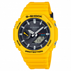 Reloj Casio G-Shock Basic GA-B2100C-9AER, Serie 2100, amarillo