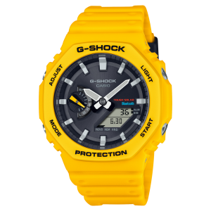 Reloj Casio G-Shock Basic GA-B2100C-9AER, Serie 2100, amarillo
