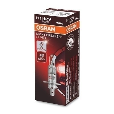 Bombilla OSRAM Night Breaker Silver H1 12V /55W - X1 64150NBS-01B