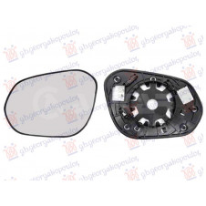 CRISTAL DE RETROVISOR CALEFACTABLE(2 PINES) (CRISTAL CONVEXO)
