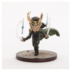 Figura quantum mechanix marvel thor ragnarok loki diorama