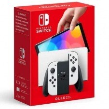 Nintendo Switch Versión OLED Blanca/ Incluye Base/ 2 Mandos Joy-Con