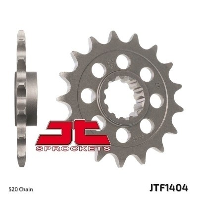 Piñón JT SPROCKETS acero estándar 1404 - Paso 520 JTF1404.17