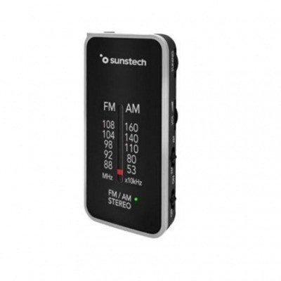 Radio Portátil Sunstech RPC6BL/ Plata