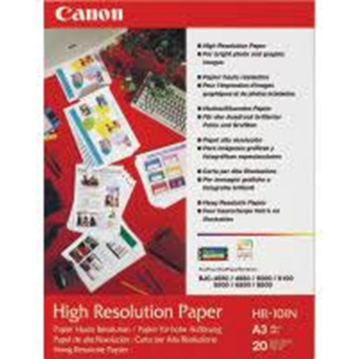 Papel canon hr - 101n a3 20 hojas