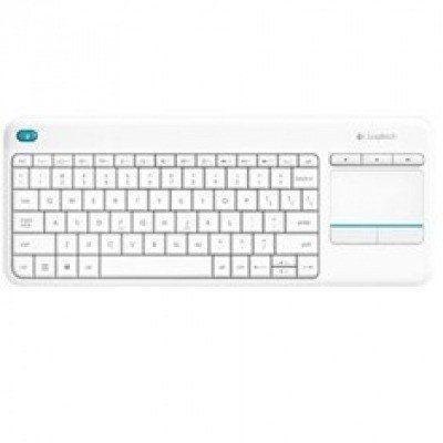 Teclado logitech k400 plus touch keyboard blanco wireles