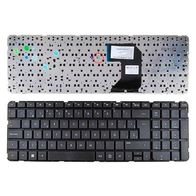 Teclado compatible para portátil HP g7 /g7-2000 /g7-2100 /g7-2200 negro sin marco