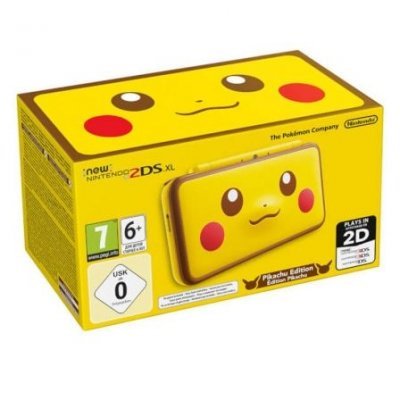 CONSOLA NINTENDO NEW 2DS XL PIKACHU EDITION