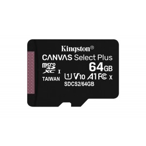 Tarjeta de memoria KINGSTON microSD 64GB ADAPTADOR