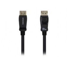 Cable Aisens Dp/m A Dp/m 0.5m Negro